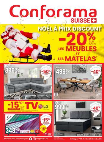 Volantino Conforama - 12.12.2023 - 25.12.2023.