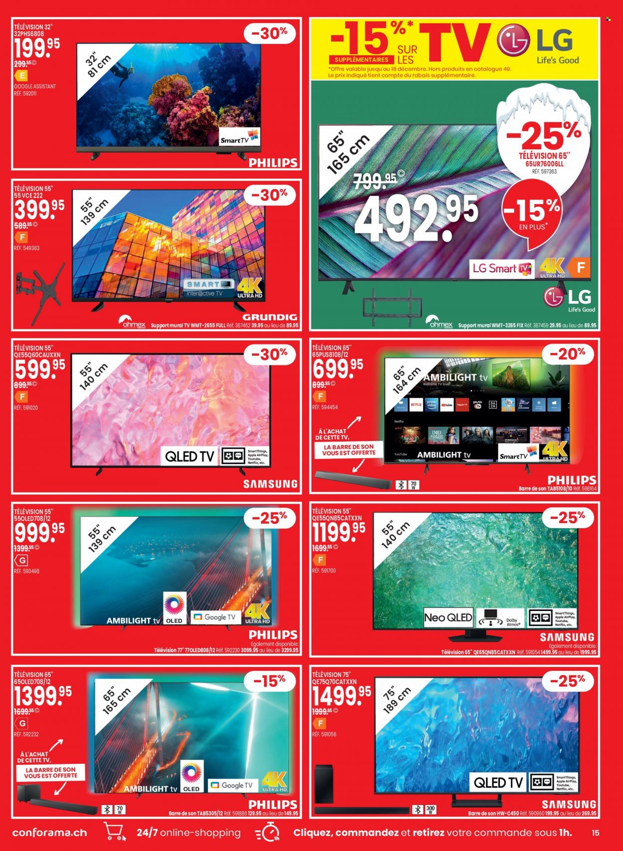 Prospekt Conforama - 12.12.2023 - 25.12.2023. Seite 15