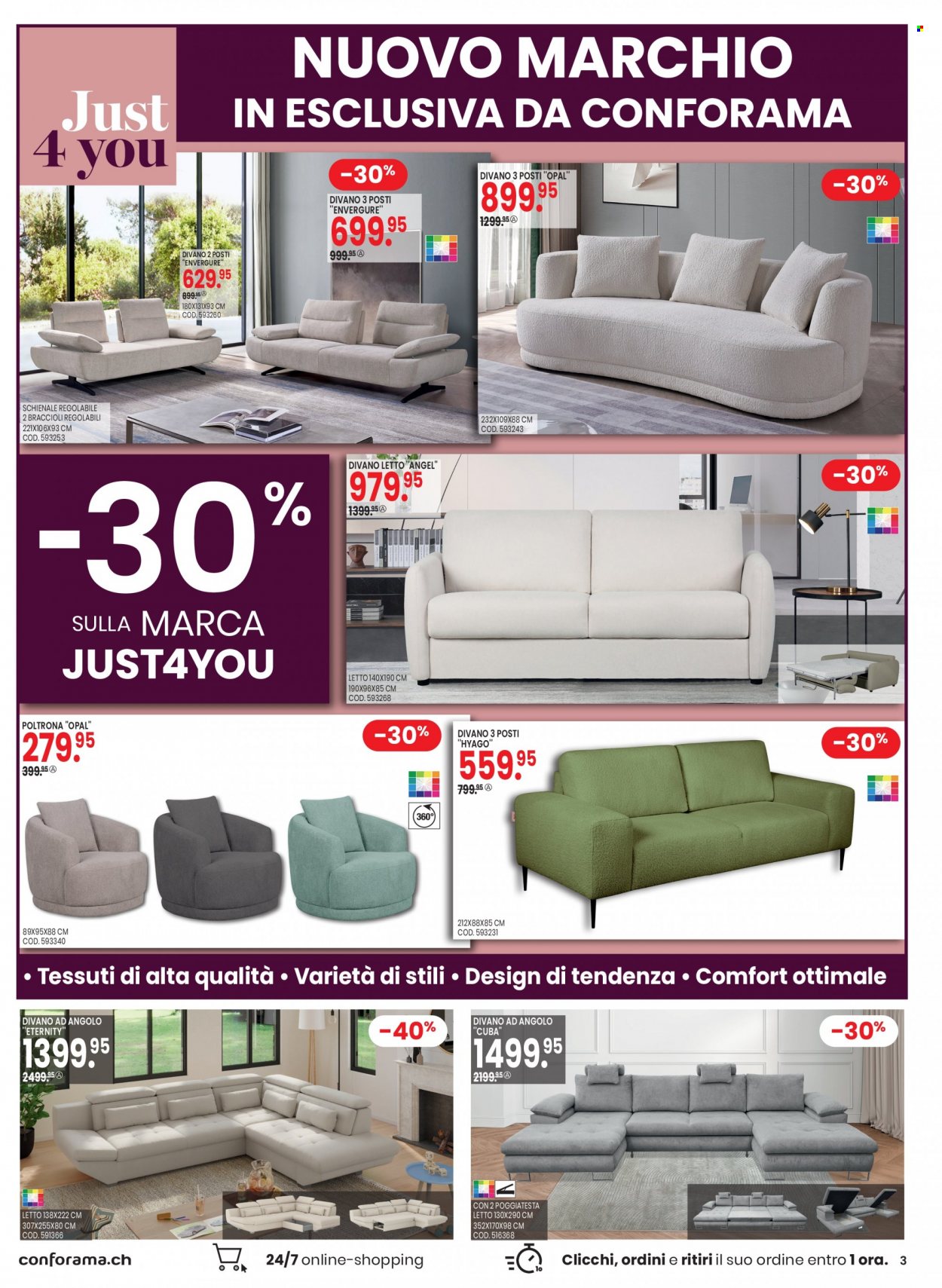 Prospekt Conforama - 12.12.2023 - 24.12.2023. Seite 3