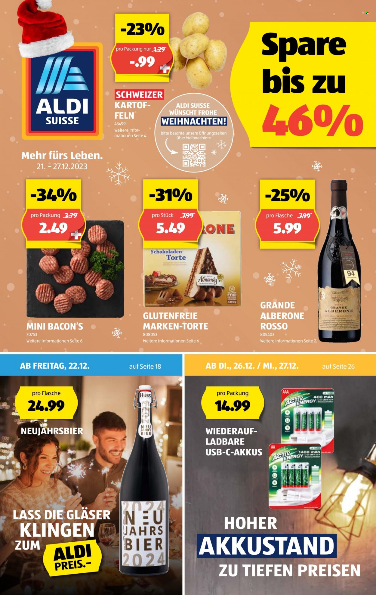 Volantino Aldi - 21.12.2023 - 27.12.2023. Pagina 1