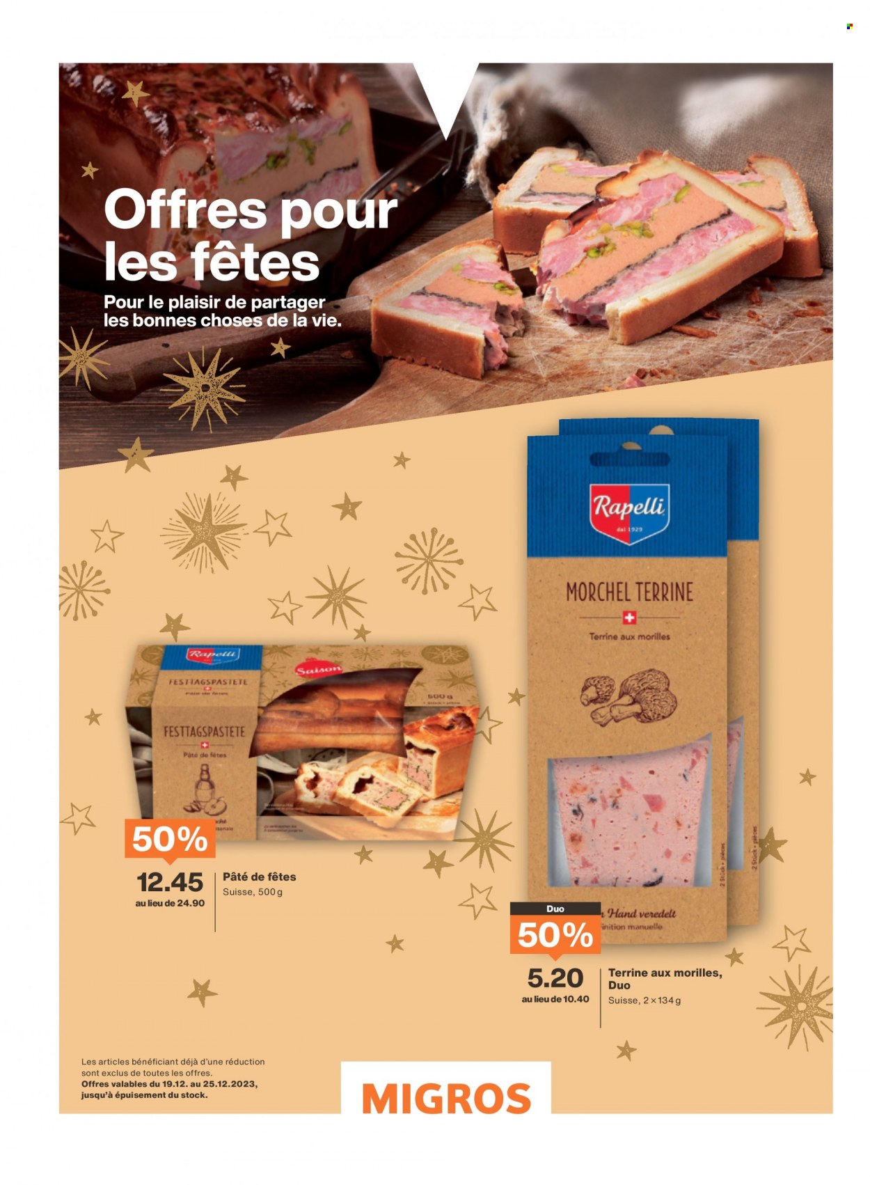 Catalogue Migros - 18.12.2023 - 24.12.2023. Page 34