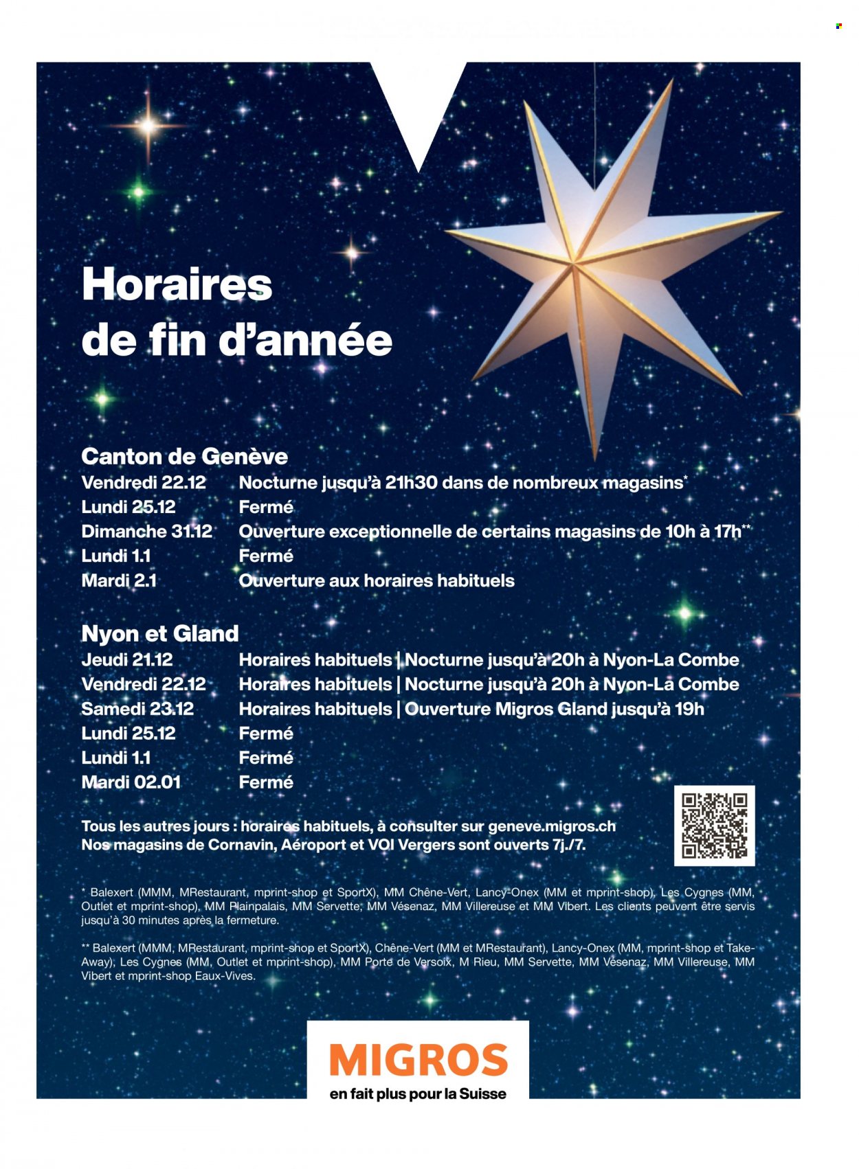 Catalogue Migros - 18.12.2023 - 24.12.2023. Page 39