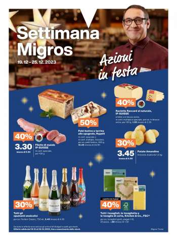 Prospekte Migros - 19.12.2023 - 25.12.2023.