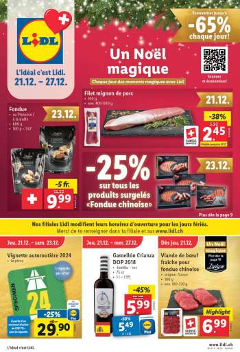 Prospekte Lidl - 21.12.2023 - 27.12.2023.