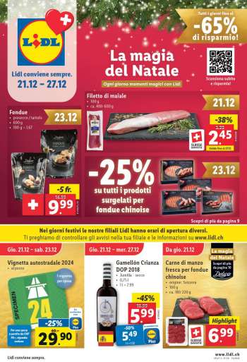Prospekte Lidl - 21.12.2023 - 27.12.2023.