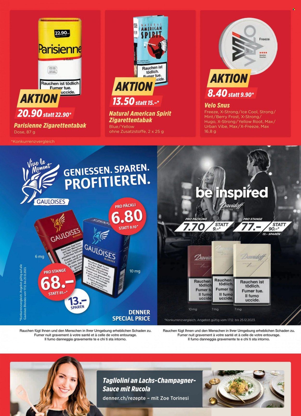 Prospekt Denner - 17.12.2023 - 25.12.2023. Seite 23