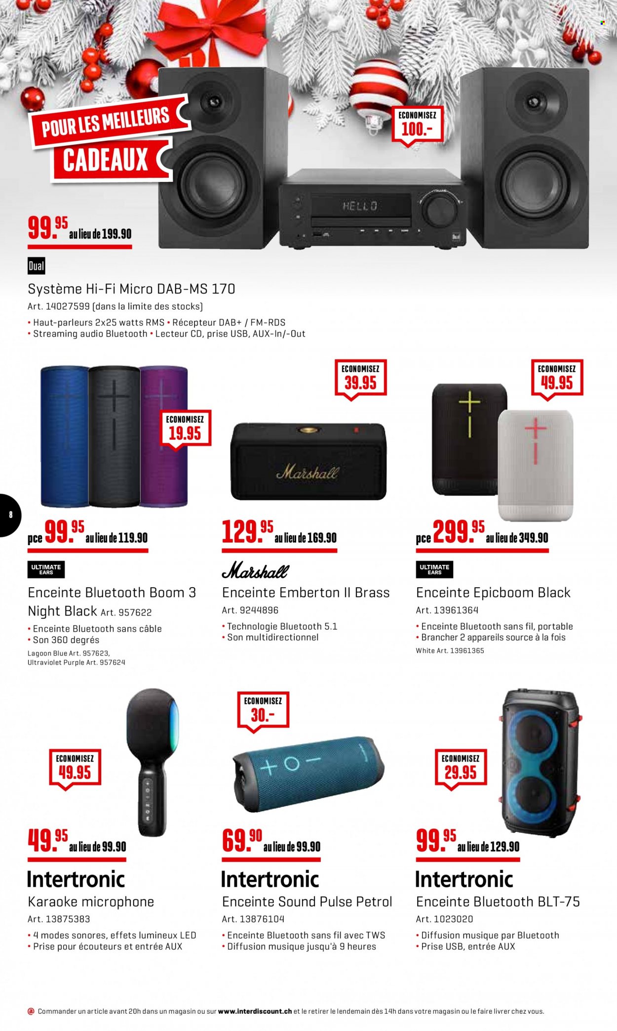Prospekt Interdiscount - 18.12.2023 - 24.12.2023. Seite 8