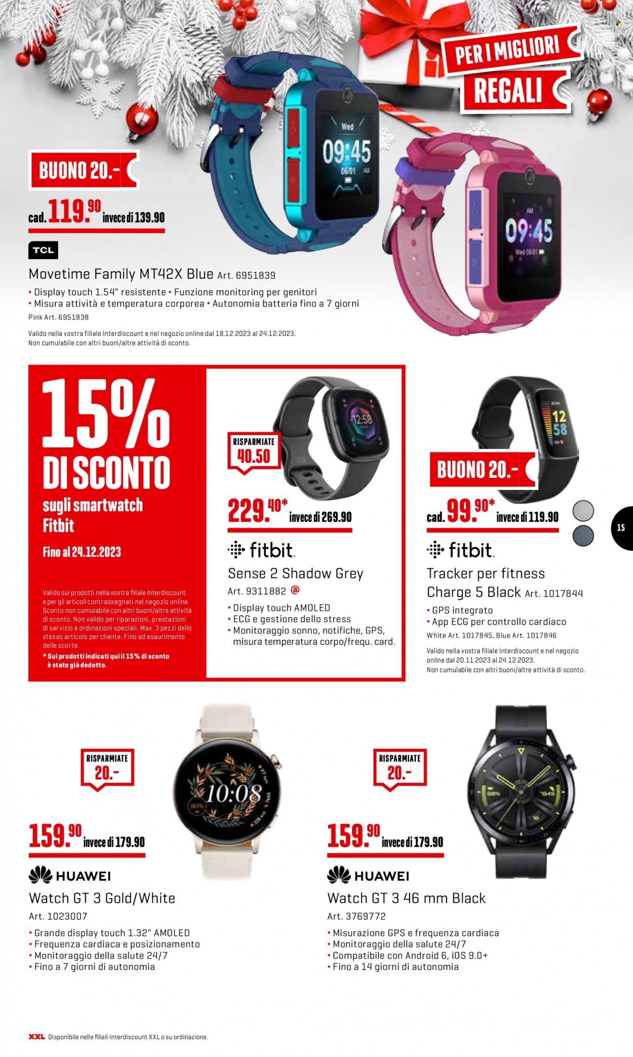 Catalogue Interdiscount - 18.12.2023 - 24.12.2023. Page 15