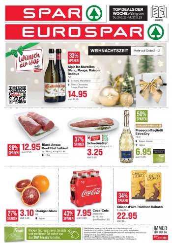 Prospekte SPAR - 21.12.2023 - 27.12.2023.
