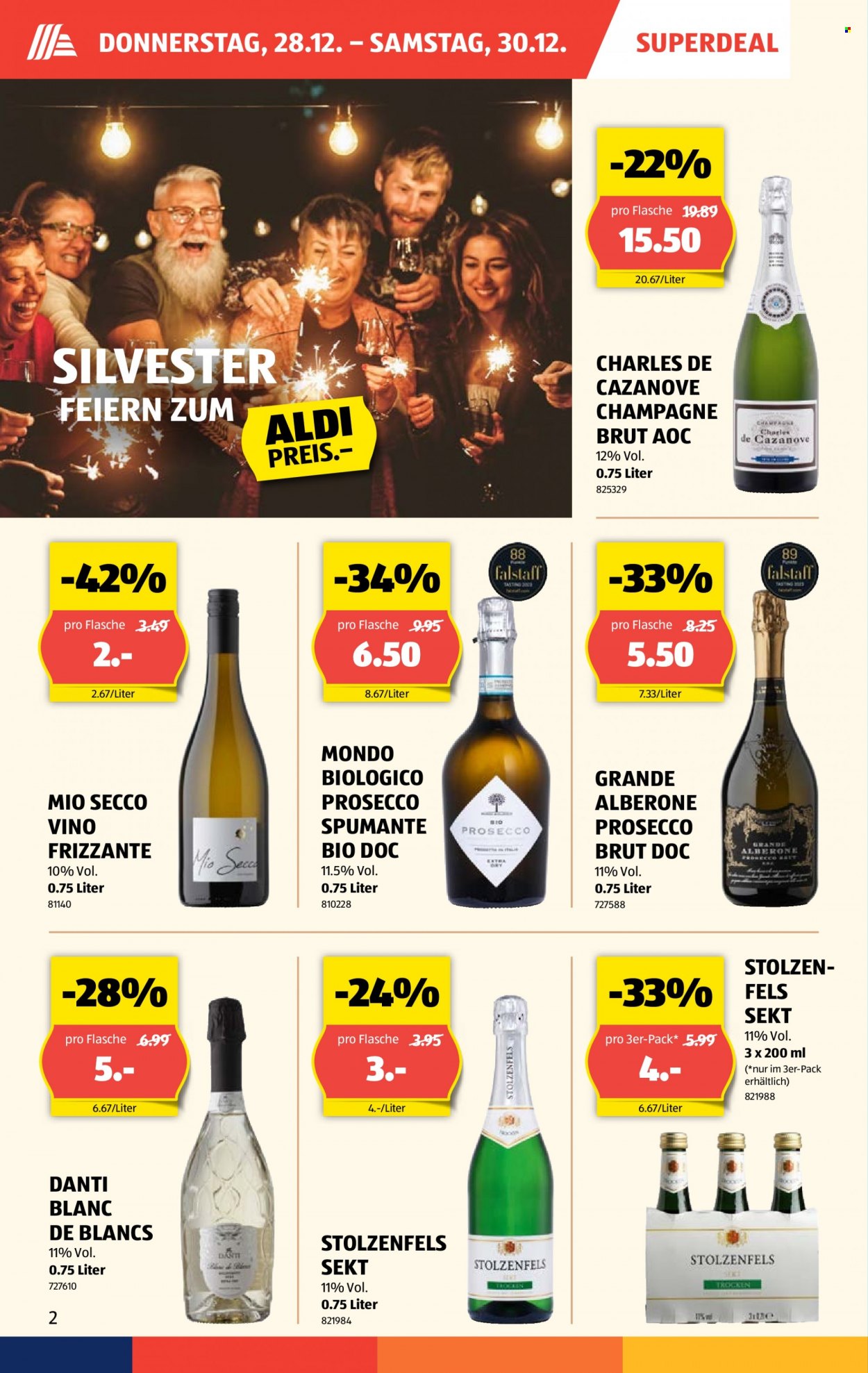 Volantino Aldi - 28.12.2023 - 3.1.2024. Pagina 2