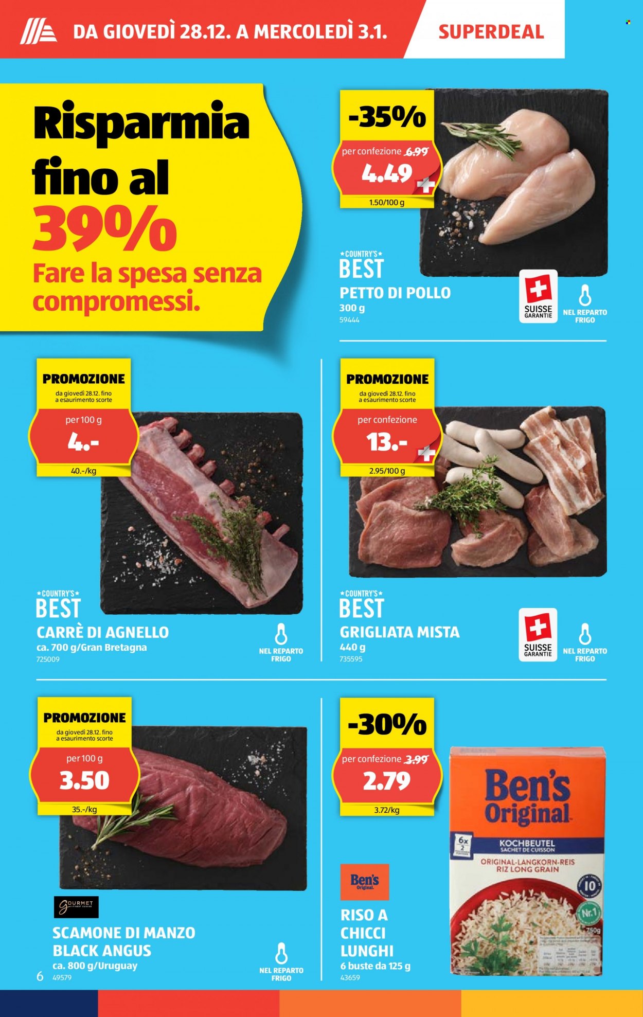 Volantino Aldi - 28.12.2023 - 3.1.2024. Pagina 6