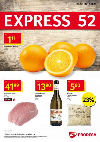 Catalogue Prodega - 25.12.2023 - 30.12.2023.