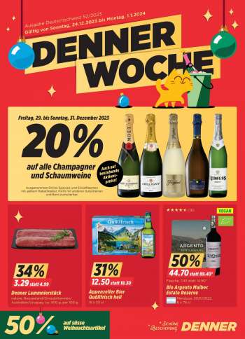 Catalogue Denner - 24.12.2023 - 1.1.2024.