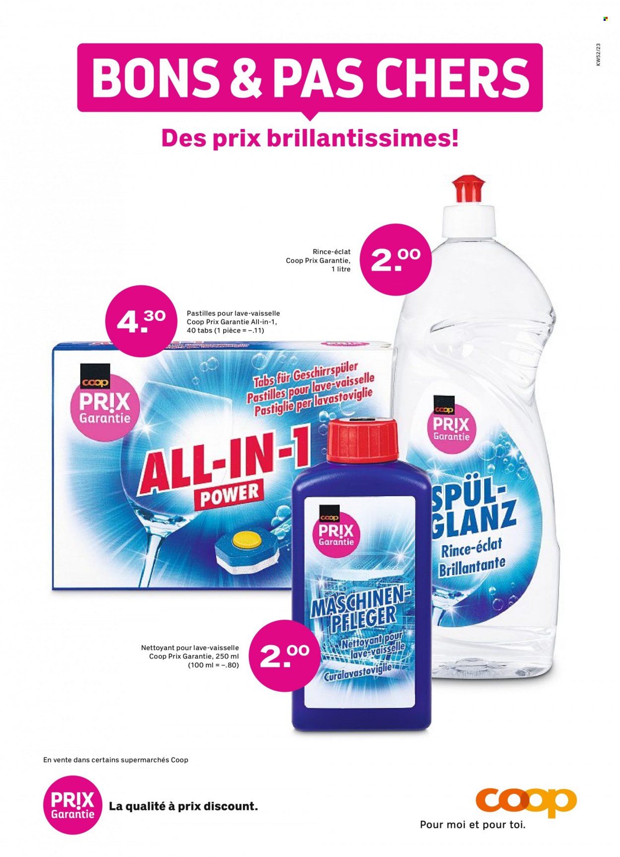Prospekt Coop - 23.12.2023 - 31.12.2023. Seite 71