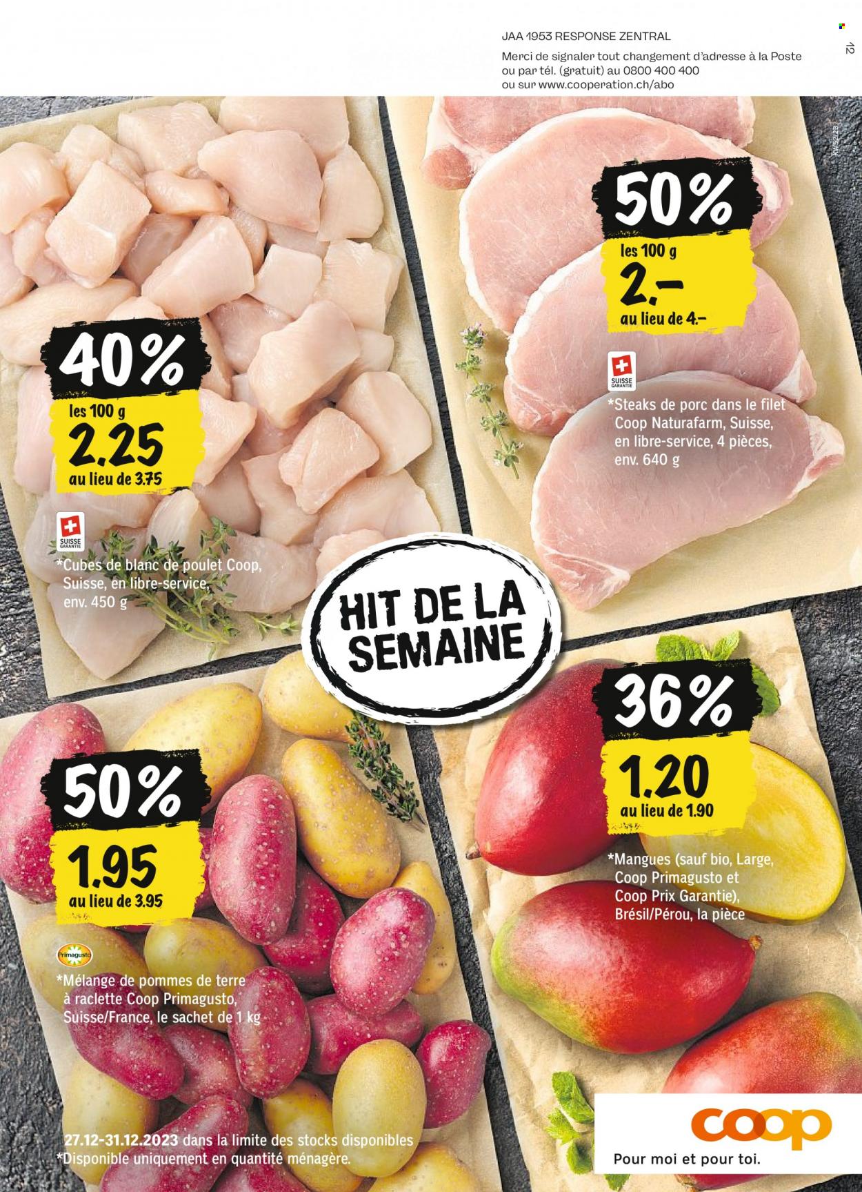 Prospekt Coop - 23.12.2023 - 31.12.2023. Seite 72