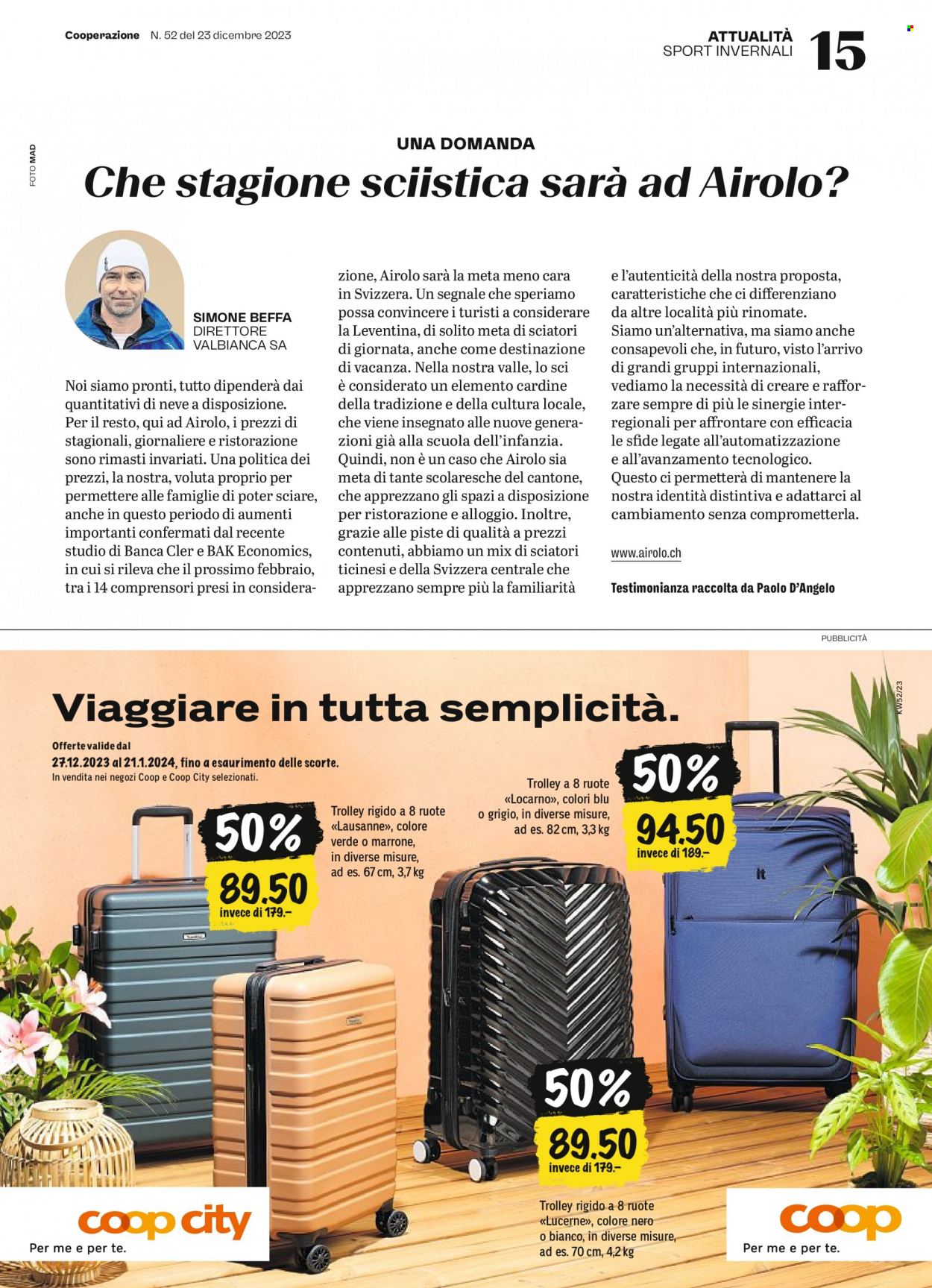 Prospekt Coop - 23.12.2023 - 1.1.2024. Seite 15