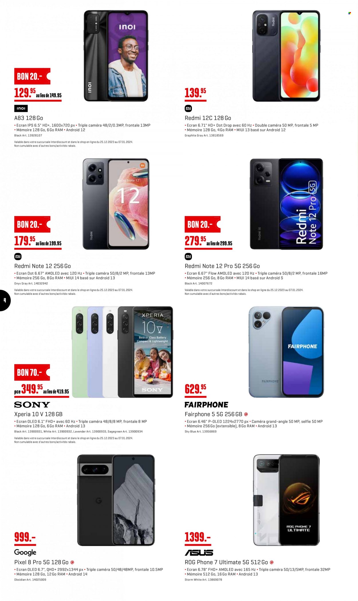 Volantino Interdiscount - 25.12.2023 - 7.1.2024. Pagina 4