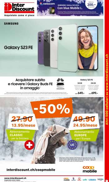 Volantino Interdiscount - 25.12.2023 - 7.1.2024.
