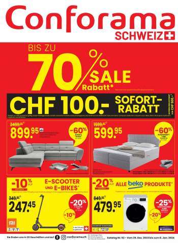 Catalogue Conforama - 26.12.2023 - 8.1.2024.