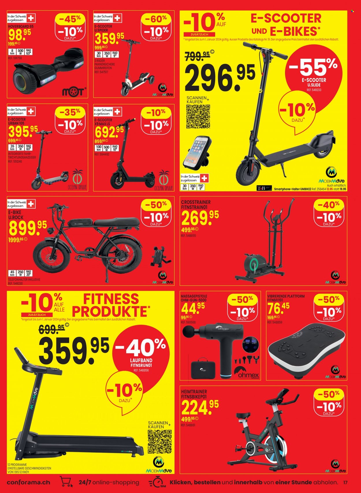 Volantino Conforama - 26.12.2023 - 8.1.2024. Pagina 17