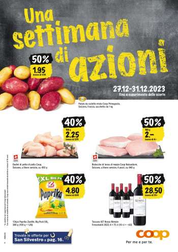 Volantino Coop - 27.12.2023 - 31.12.2023.