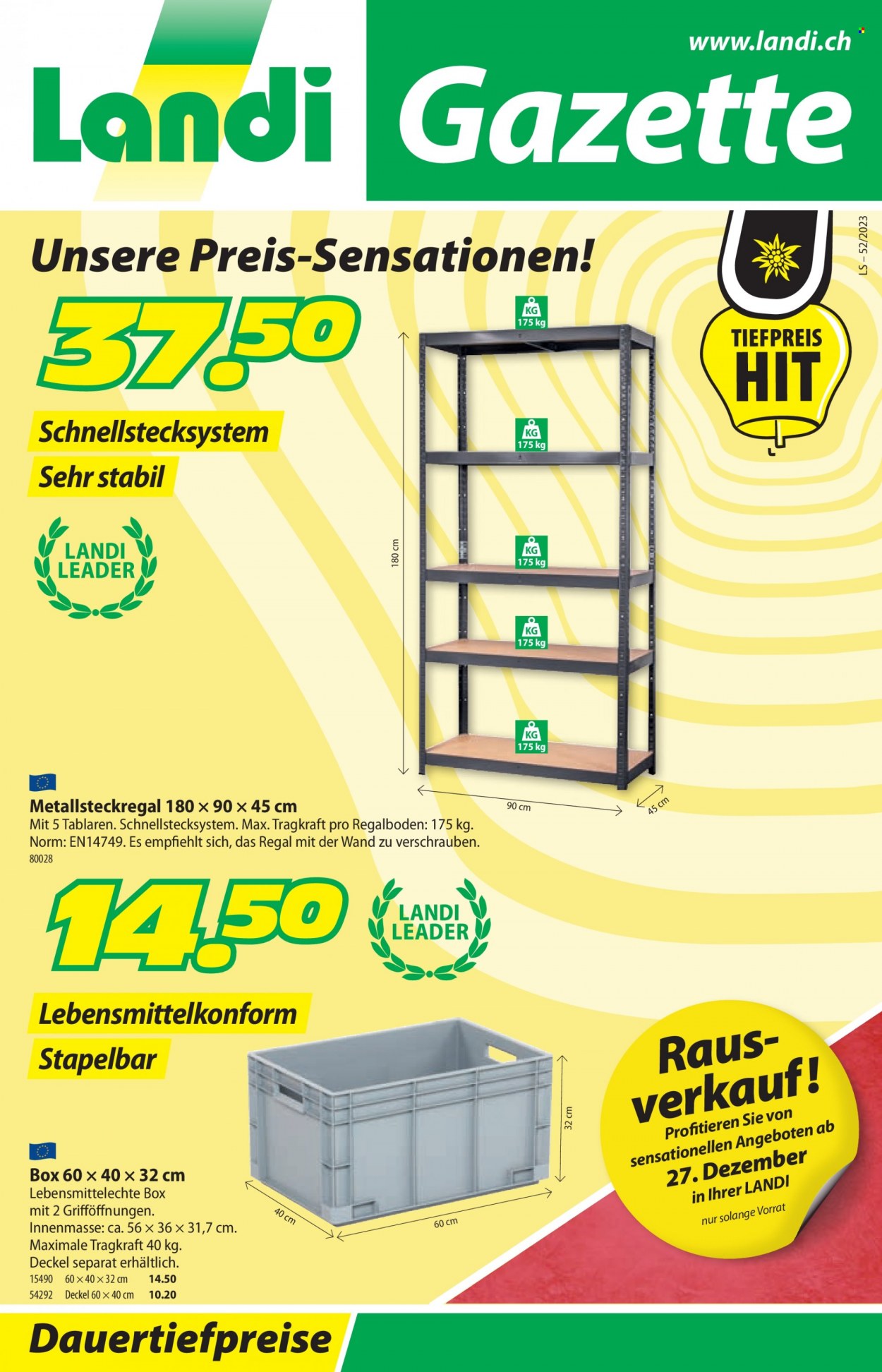 Catalogue Landi - 25.12.2023 - 7.1.2024. Page 1