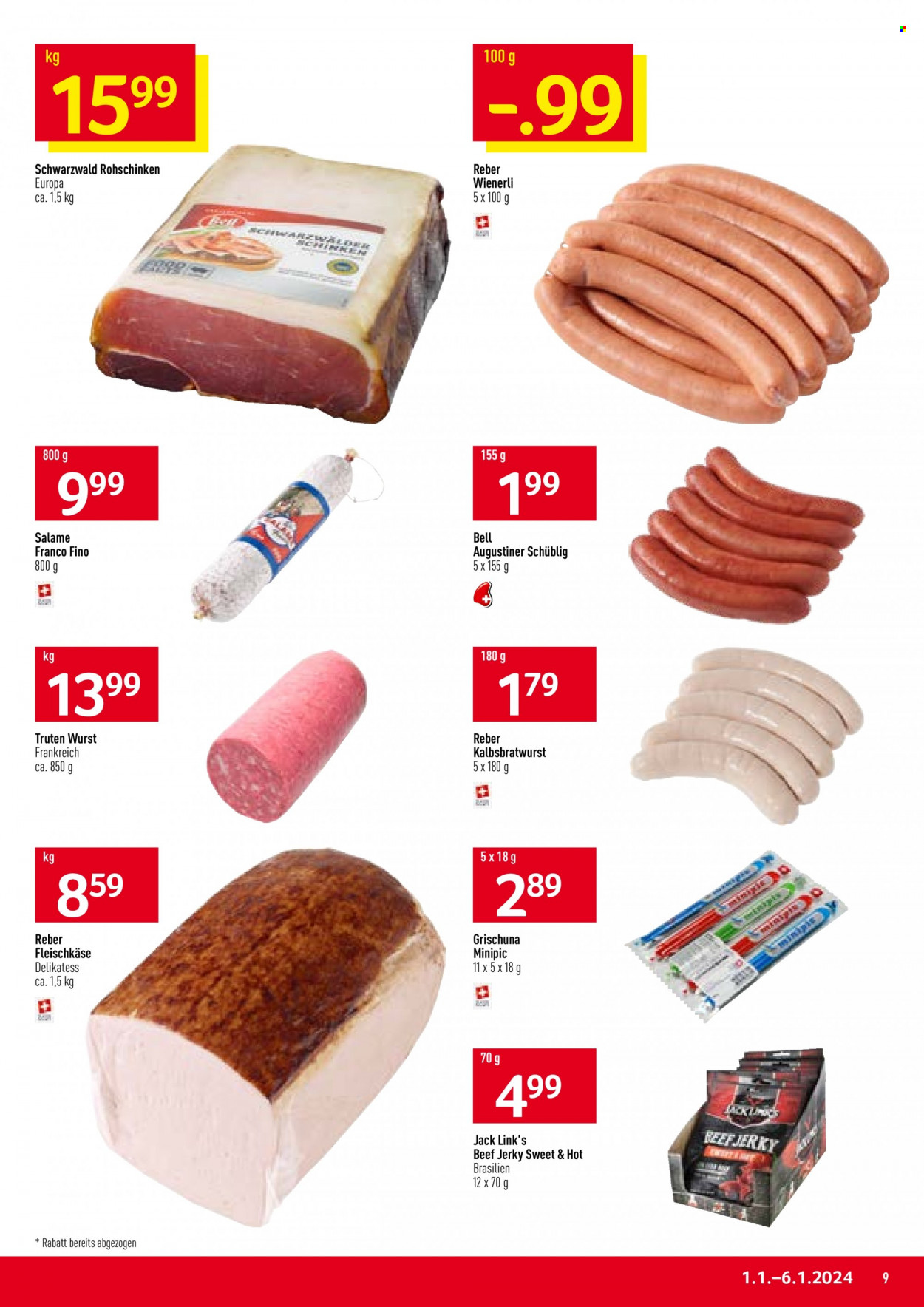 Volantino Prodega - 1.1.2024 - 6.1.2024. Pagina 9