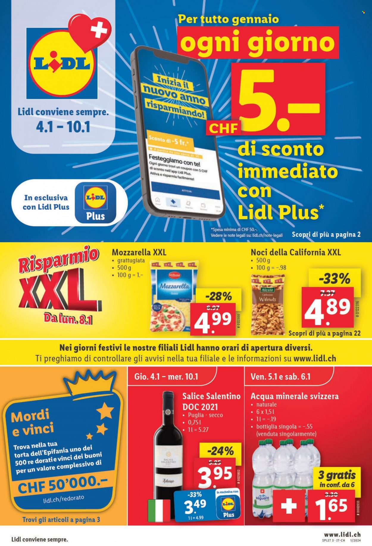 Volantino Lidl - 4.1.2024 - 10.1.2024. Pagina 1