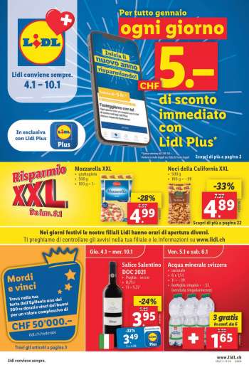 Catalogue Lidl - 4.1.2024 - 10.1.2024.