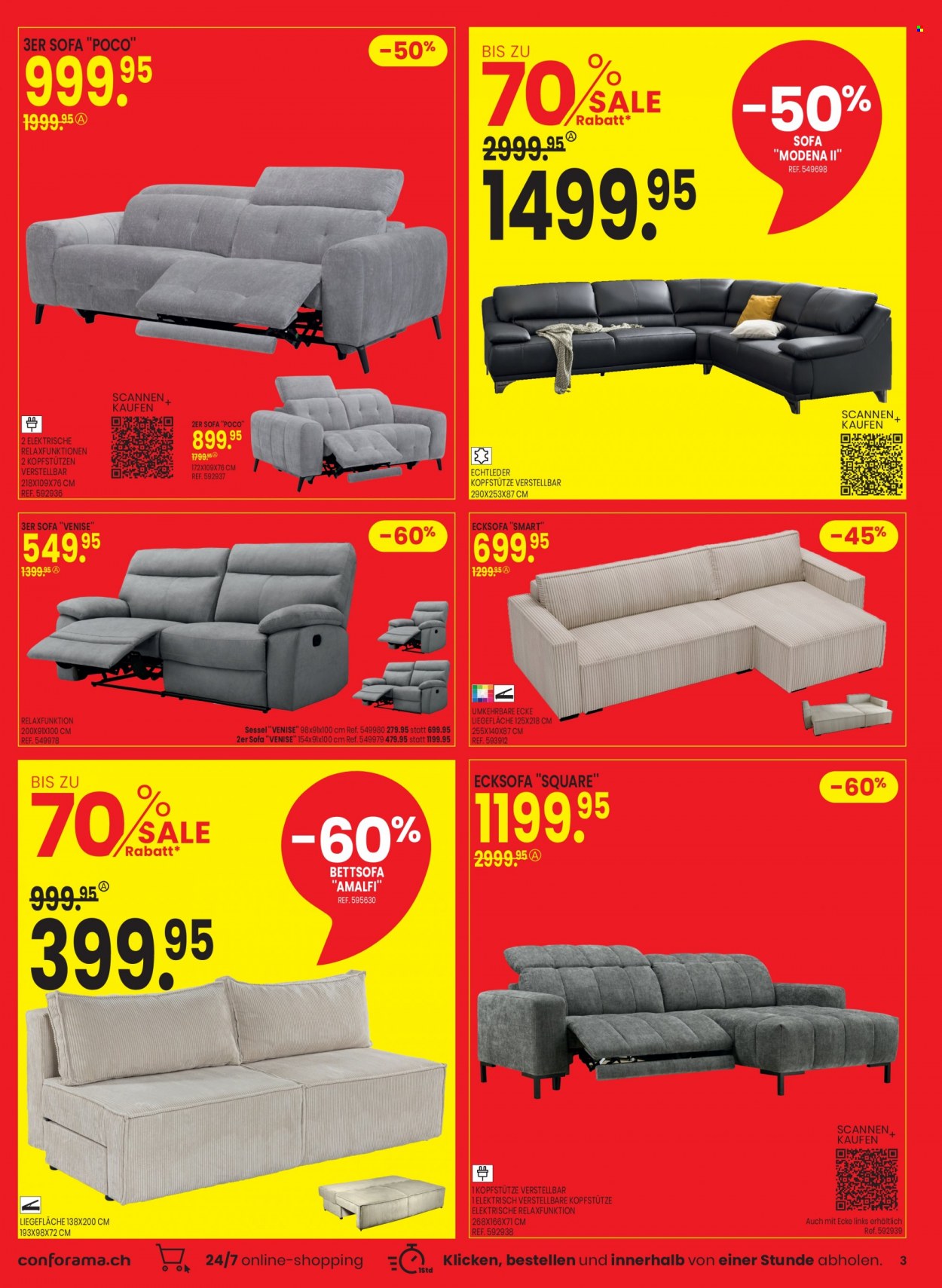 Catalogue Conforama - 2.1.2024 - 15.1.2024. Page 3