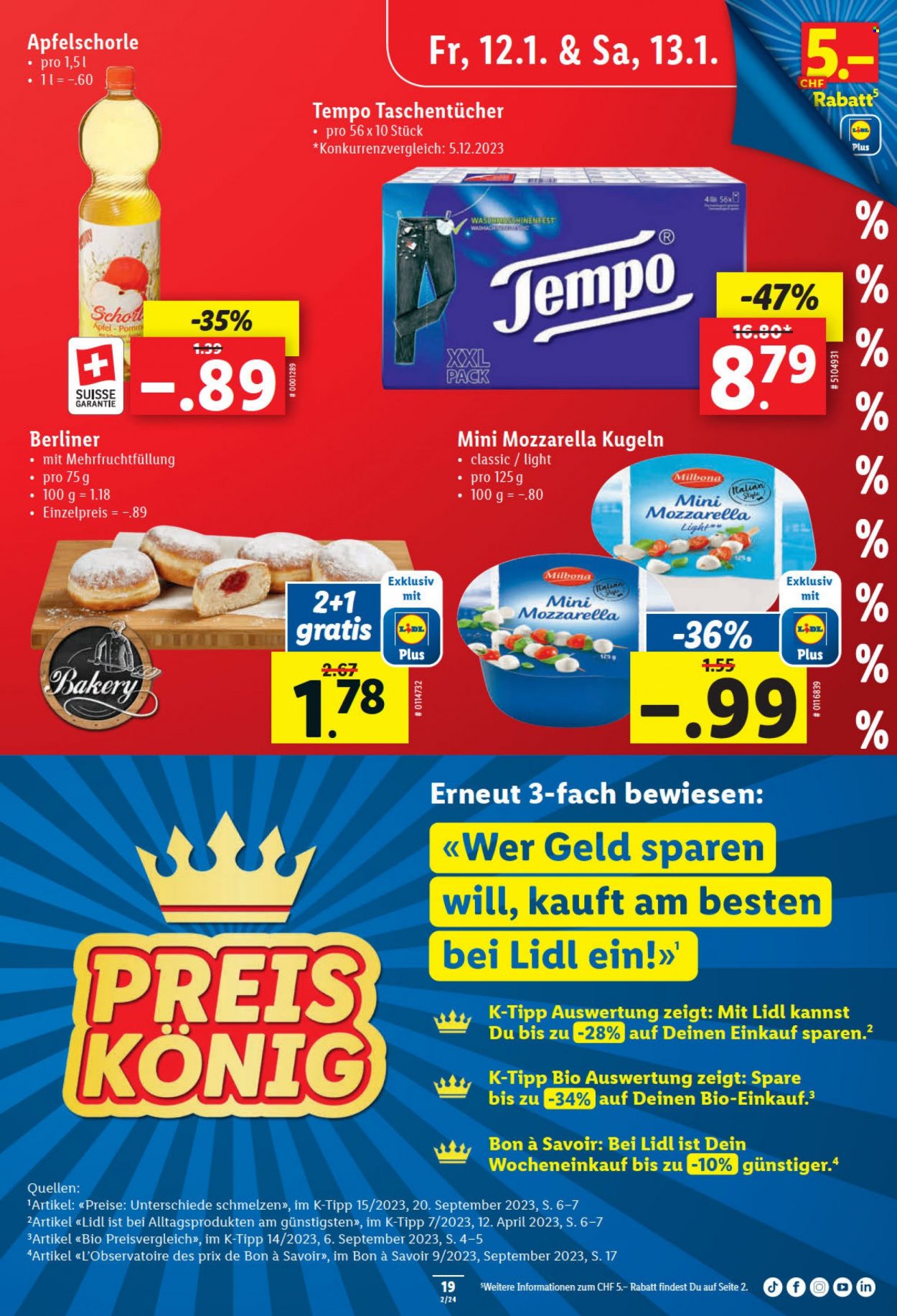 Volantino Lidl - 11.1.2024 - 17.1.2024. Pagina 19