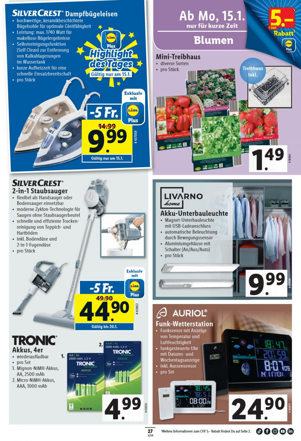 Volantino Lidl - 11.1.2024 - 17.1.2024. Pagina 27