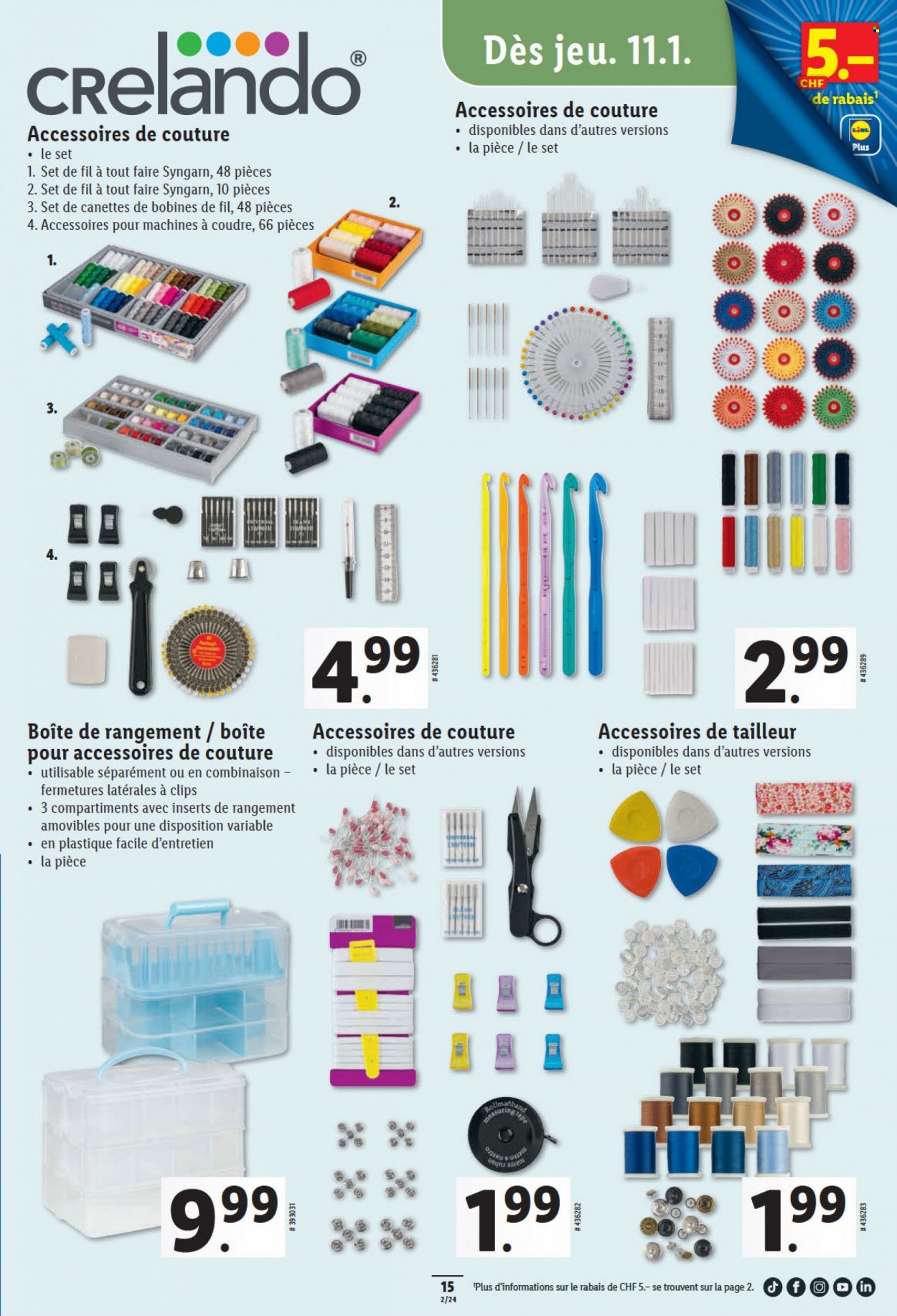 Catalogue Lidl - 11.1.2024 - 17.1.2024. Page 15