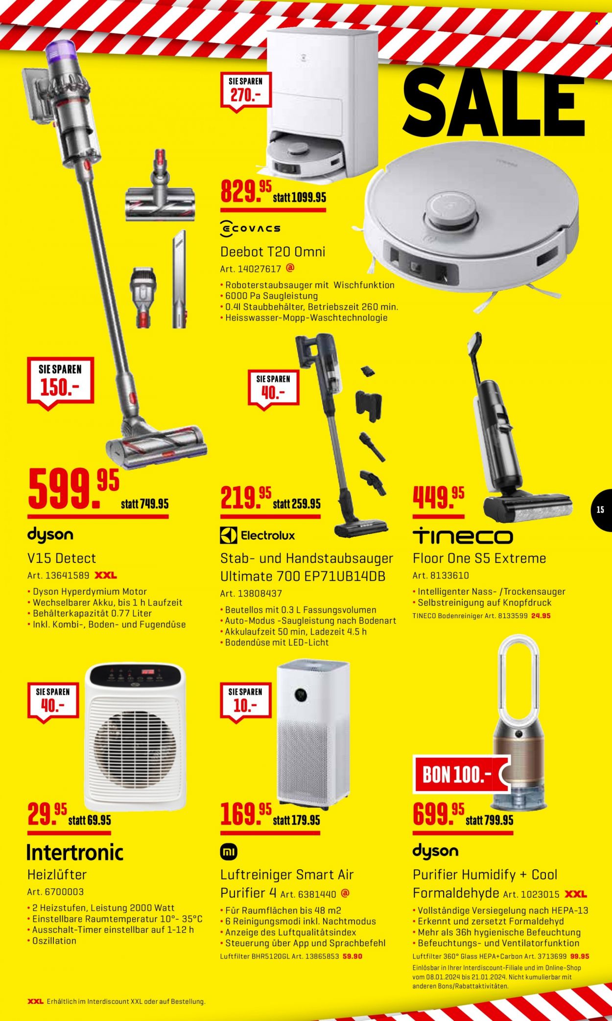 Catalogue Interdiscount - 8.1.2024 - 21.1.2024. Page 15