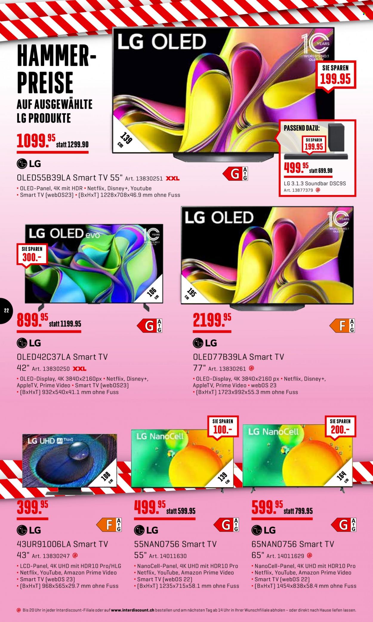 Catalogue Interdiscount - 8.1.2024 - 21.1.2024. Page 22