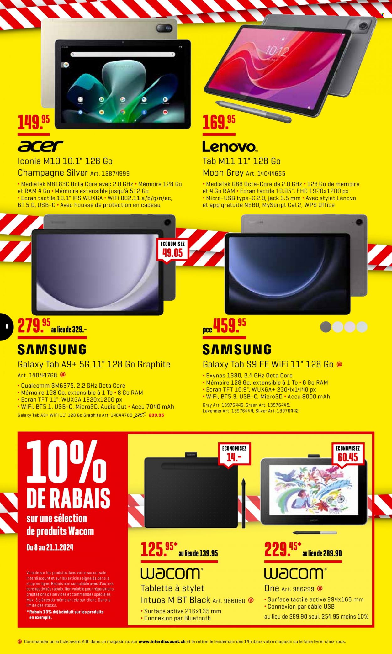 Catalogue Interdiscount - 8.1.2024 - 21.1.2024. Page 8