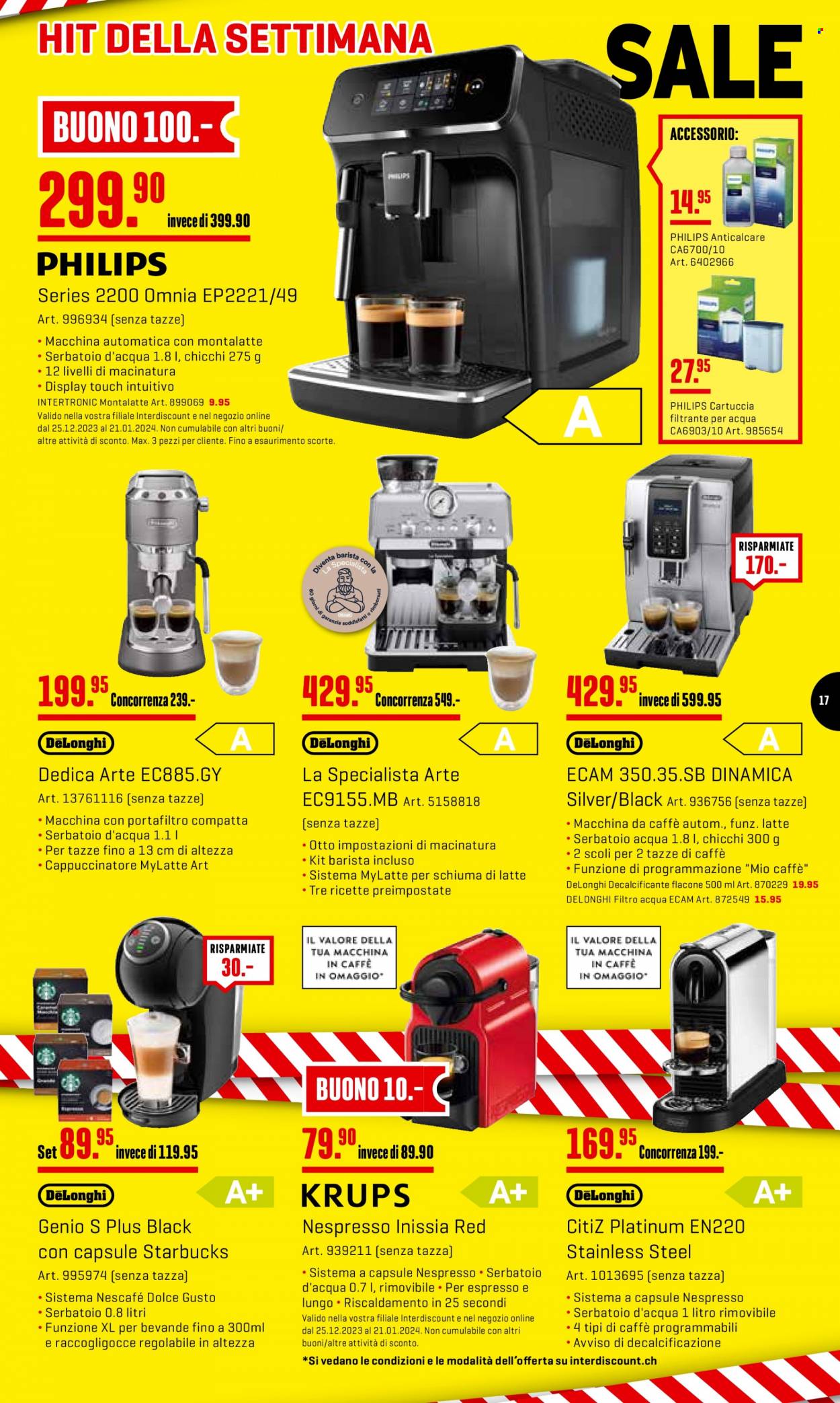 Volantino Interdiscount - 8.1.2024 - 21.1.2024. Pagina 17