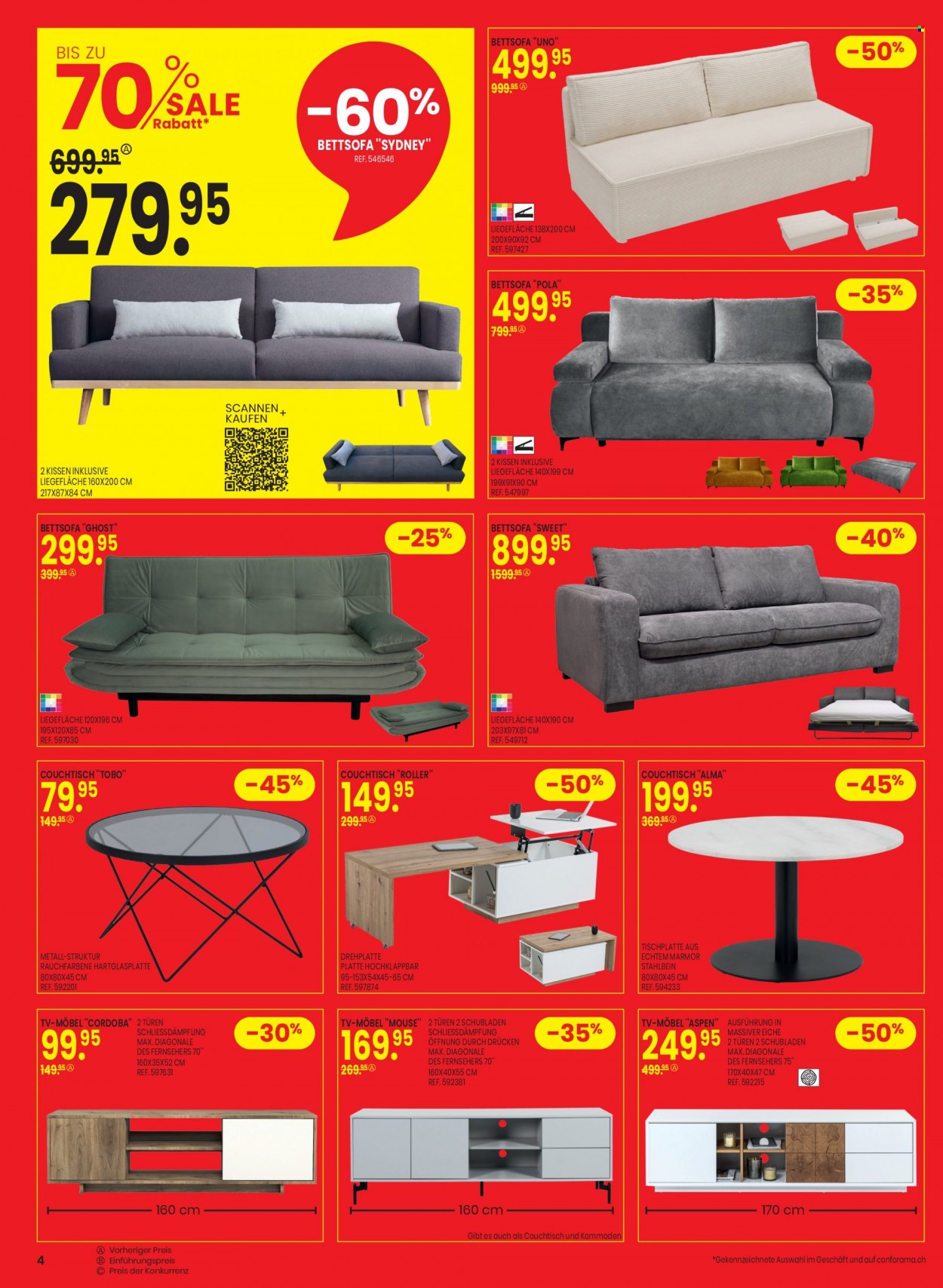 Volantino Conforama - 9.1.2024 - 22.1.2024. Pagina 4
