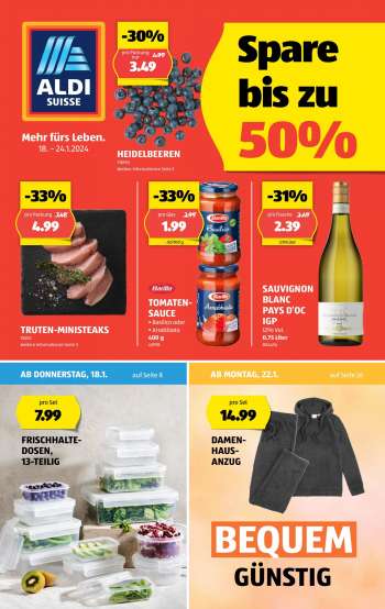 Volantino Aldi - 18.1.2024 - 24.1.2024.