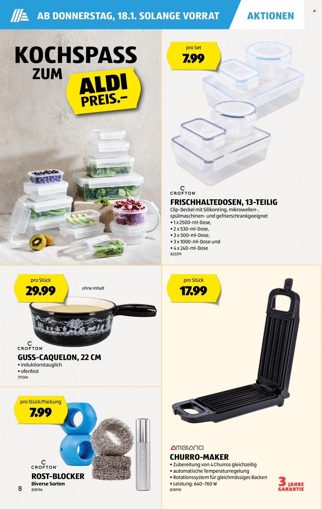 Volantino Aldi - 18.1.2024 - 24.1.2024. Pagina 8