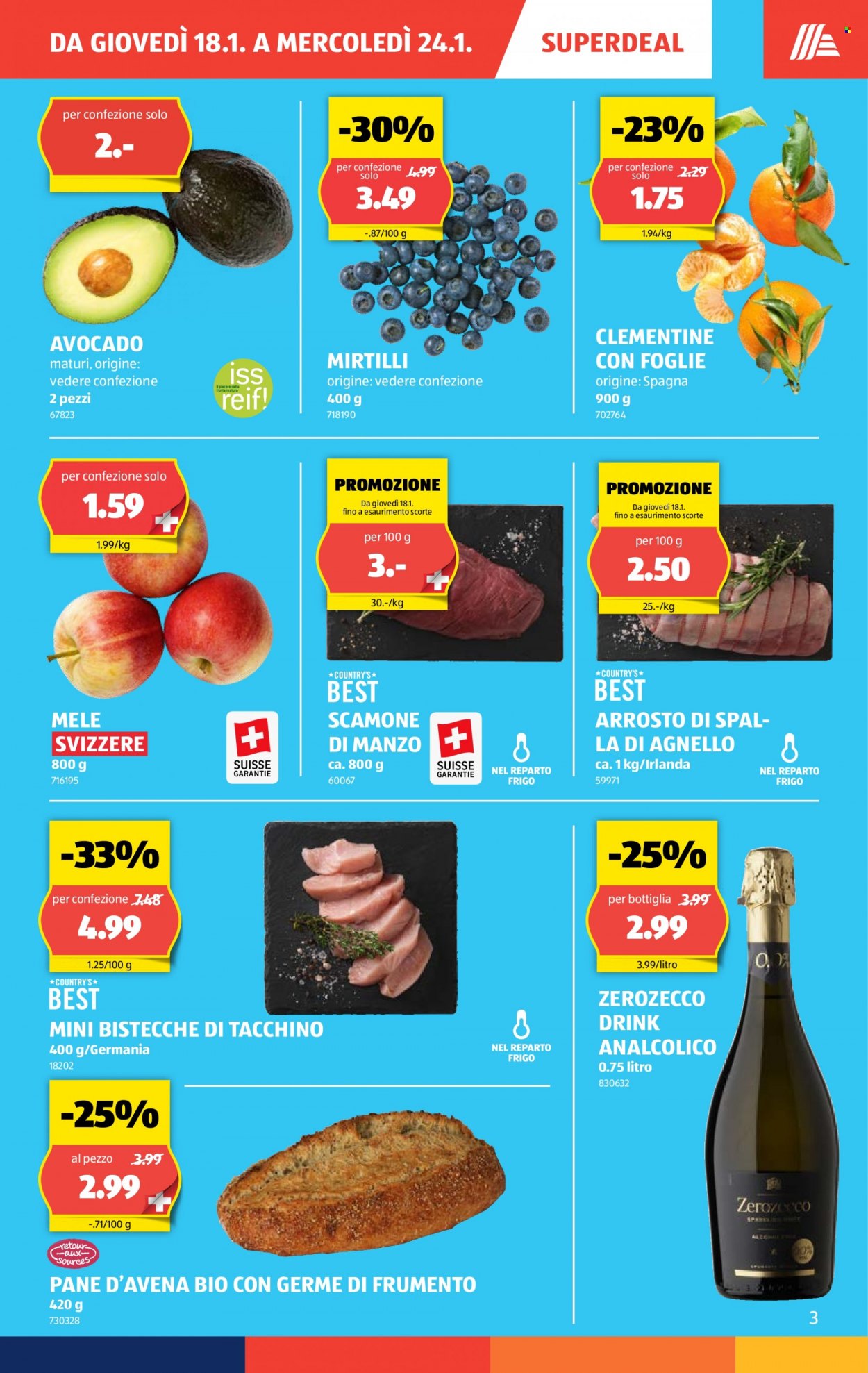 Volantino Aldi - 18.1.2024 - 24.1.2024. Pagina 3