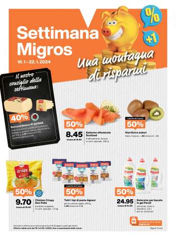 Prospekte Migros - 16.1.2024 - 22.1.2024.