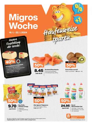 Catalogue Migros - 16.1.2024 - 22.1.2024.
