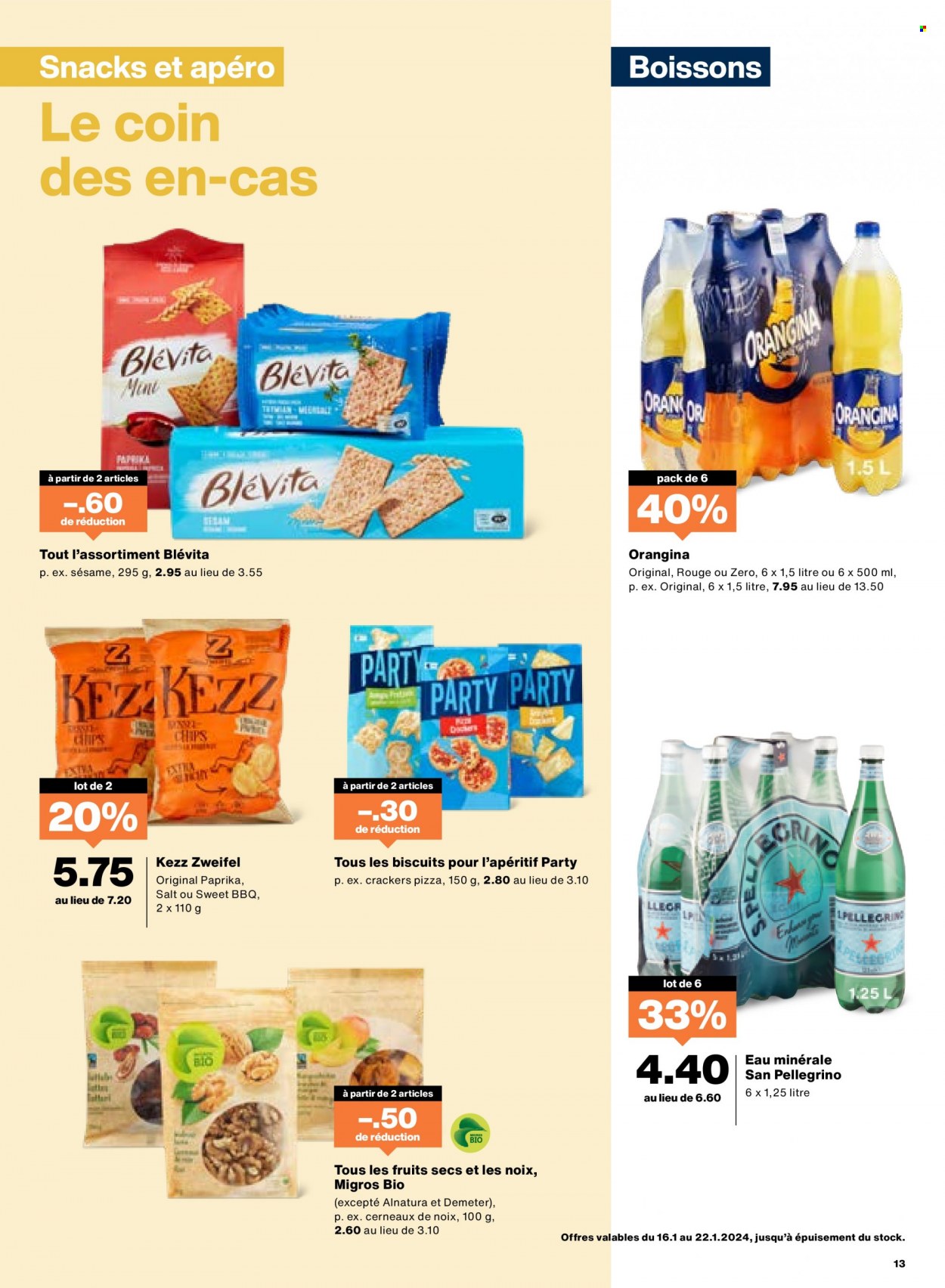 Catalogue Migros - 16.1.2024 - 22.1.2024. Page 13