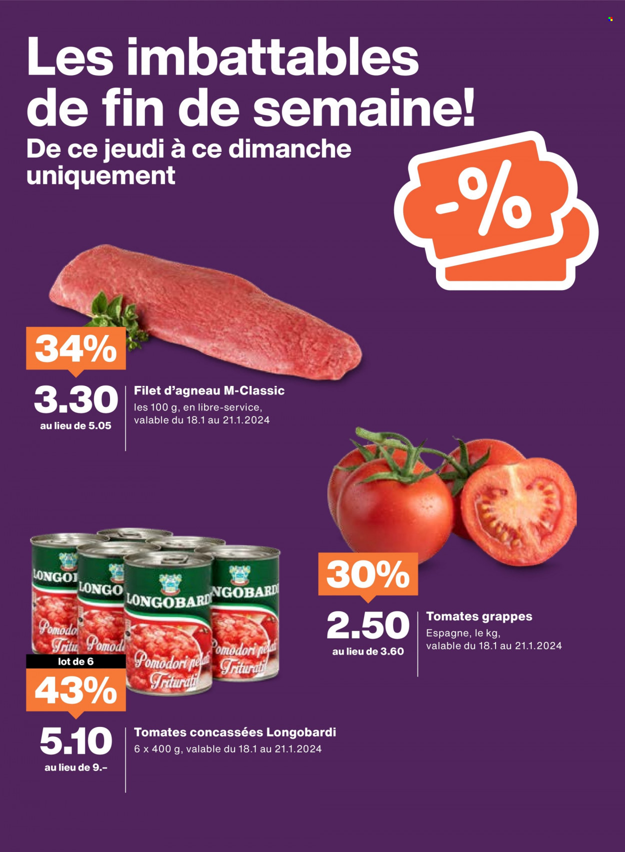 Catalogue Migros - 16.1.2024 - 22.1.2024. Page 20