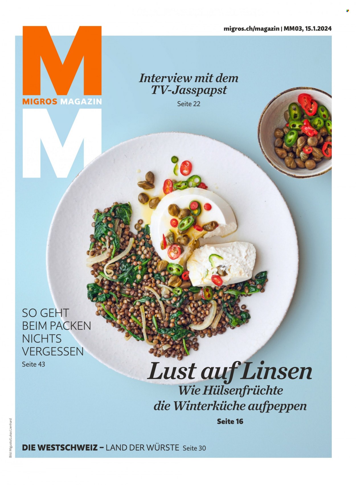Catalogue Migros - 15.1.2024 - 21.1.2024. Page 3