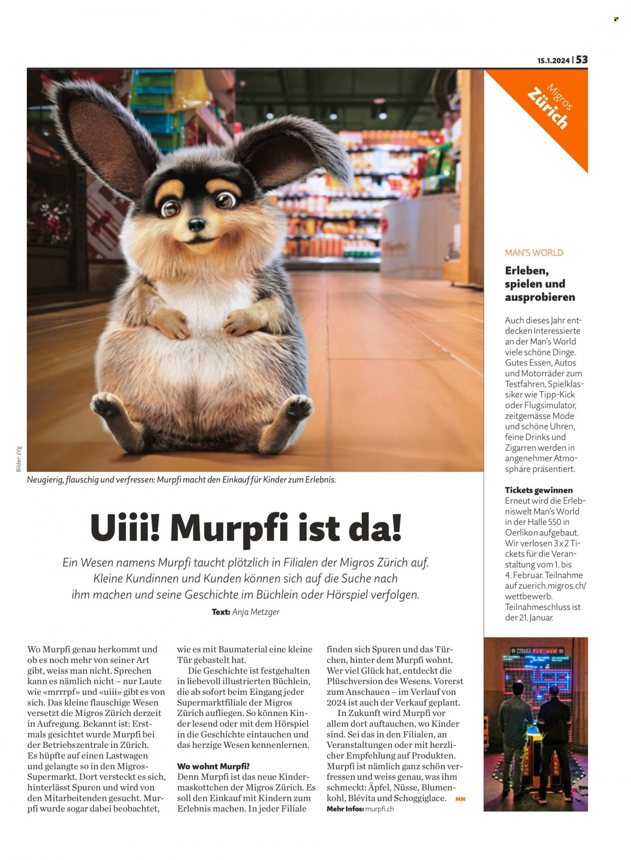 Catalogue Migros - 15.1.2024 - 21.1.2024. Page 53