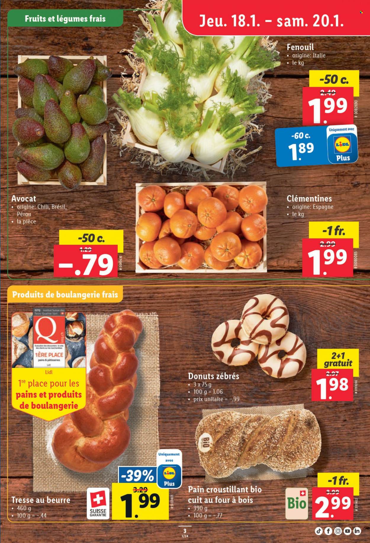 Catalogue Lidl - 18.1.2024 - 24.1.2024. Page 3
