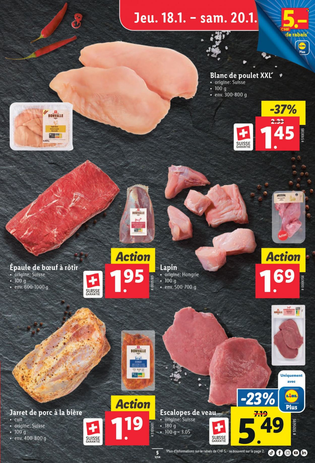 Catalogue Lidl - 18.1.2024 - 24.1.2024. Page 5