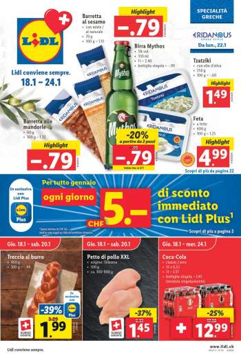 Catalogue Lidl - 18.1.2024 - 24.1.2024.